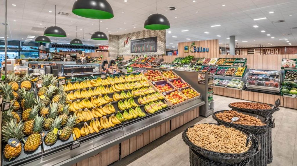 fruitafdeling edeka supermarkt duitsland